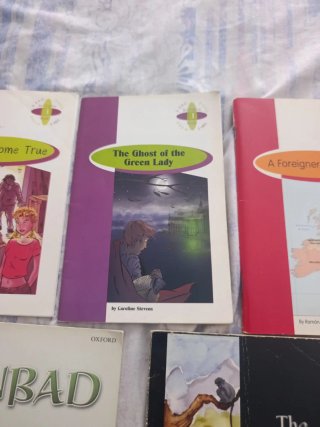 Lote 5 Libros Lectura Inglés (Burlington y Oxford)
