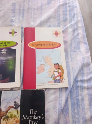 Lote 5 Libros Lectura Inglés (Burlington y Oxford)
