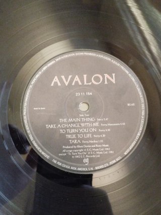 Vinilo Roxy Music