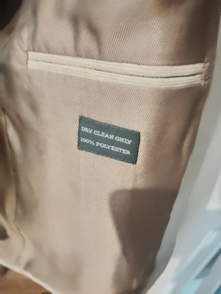 Chaqueta de pana beige