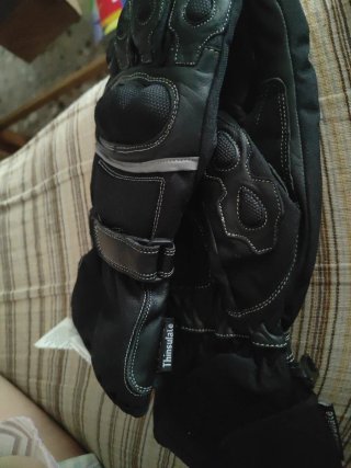 Guantes de moto negros