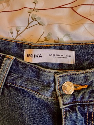 Pantalones Vaqueros Cargo Azules