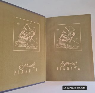 Libro colección Goliat año 1951