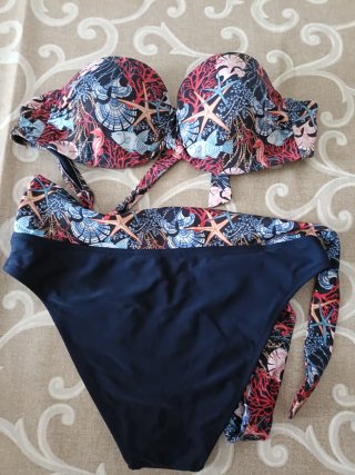 Costume da bagno donna fantasia mare