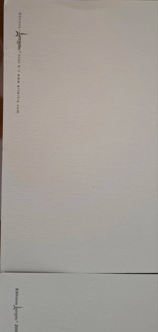 2 Postales Grabado F. Dhoska París