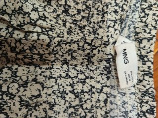 Falda pantalón Mango floral talla M