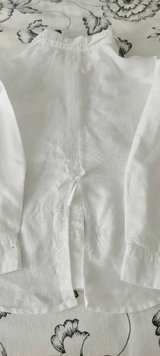 Lote pantalón y camisa niña 7 años blanco