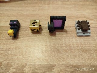 Figuras Minecraft: Enderman, Portal, Araña