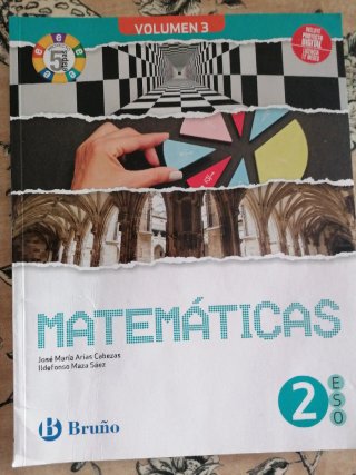 libro matemáticas 2 eso