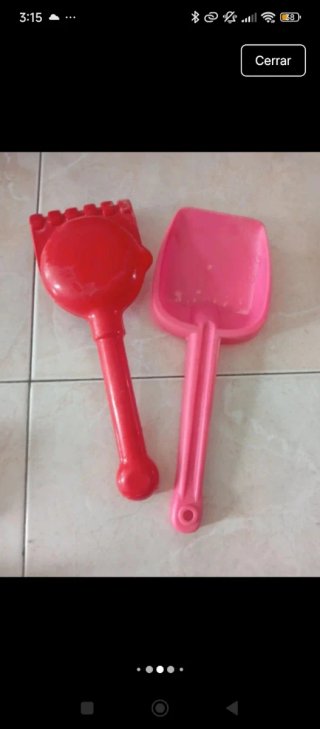 Juguetes de Playa: Cubo, Regadera y Moldes