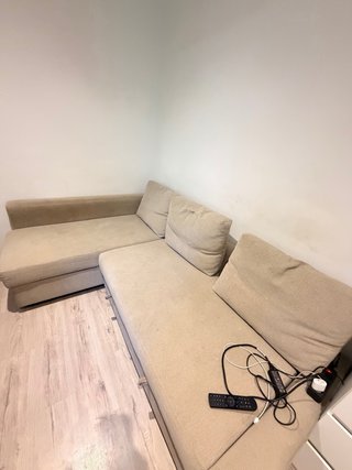 Sofá Chaise Longue Beige