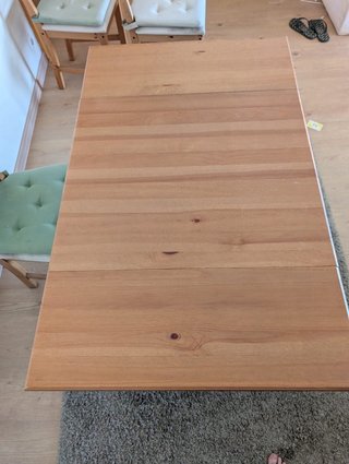 Mesa de cocina madera extensible
