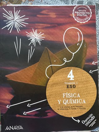 Física y Química : 4o ESO : Operación mundo