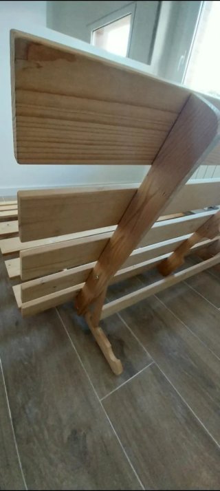 Estructura Futón Madera Ikea 140x200