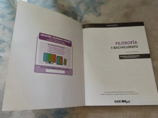 Filosofía 1º Bachillerato. Libro del estudiante...