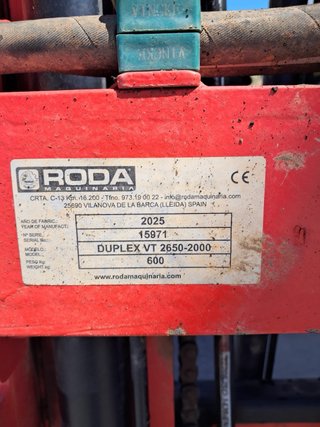 Elevador Porta-Palets DUPLEX VT 2.650