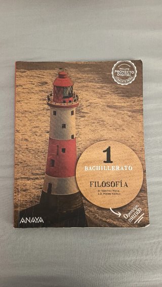 Filosofía 1 Bachillerato