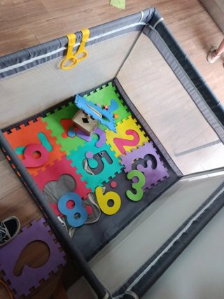 Parque infantil desmontable 1x1m