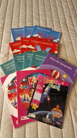 Libros 5° Primaria, Nuestra Señora del Consuelo