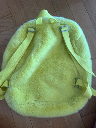 Mochila Piolín Peluche Amarillo