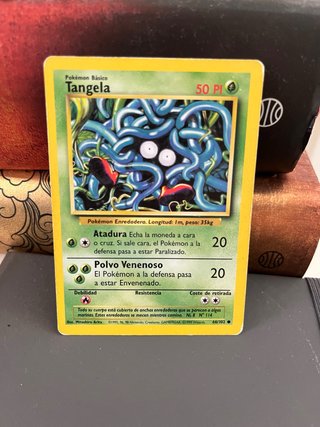 Carta Pokémon Tangela Base Set 66/102