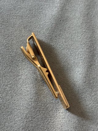 Fermacravatta Christian Dior vintage oro