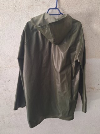 Chubasquero años 80-90 de pesca talla grande