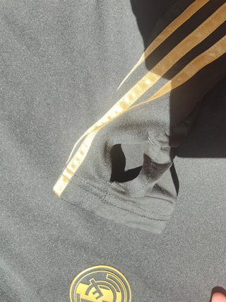 Sudadera Real Madrid Adidas 2018 Negra/Dorada