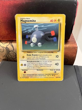 Carta Pokémon Magnemite Base Set 53/102