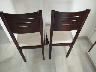 Juego de 2 sillas de comedor