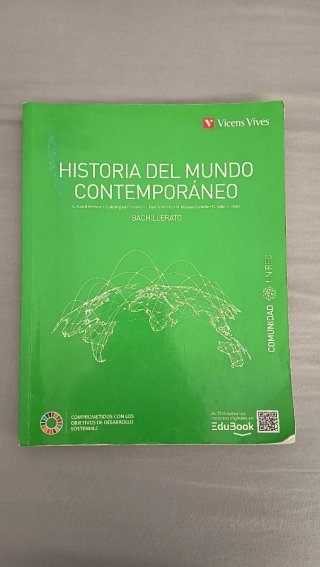 Historia del mundo contemporáneo 1 Bachillerato