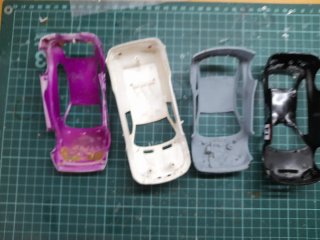 Lote n 3 Carrocerías Scalextric