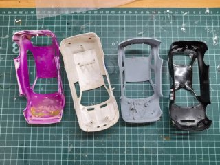 Lote n 3 Carrocerías Scalextric