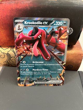 Carta Pokémon Krookodile EX FASE 2