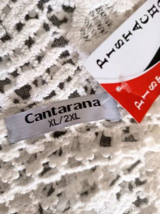 Jersey calado mujer blanco
