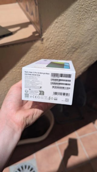 256 gb Xiaomi Redmi Note 13 Pro 5G Negro