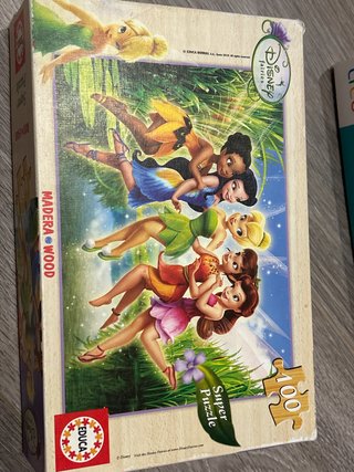 Puzzle Disney Fairies 100 Piezas Madera completo