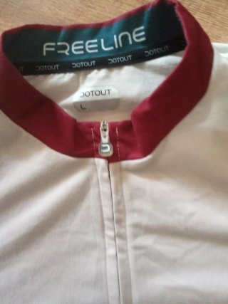 Maillot Ciclismo FREELINE Beige Multicolor