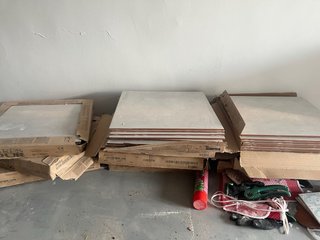 Suelo cerámico efecto cemento 45x45