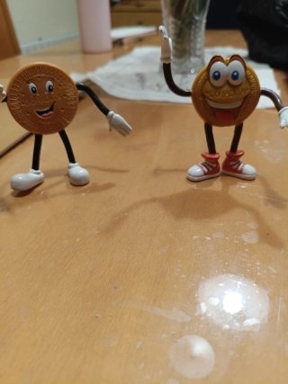 Figuras galletas plástico articuladas colección