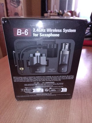 Sistema Inalámbrico NUX B-6 para Saxofón