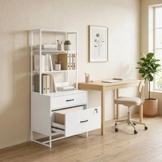 Mueble Archivador con Estantería