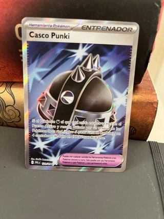 Carta Pokémon Casco Punki Entrenador PFLB 121/094