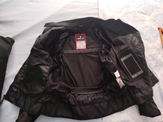 Chaqueta Moto Bela Talla L con todas protecciones