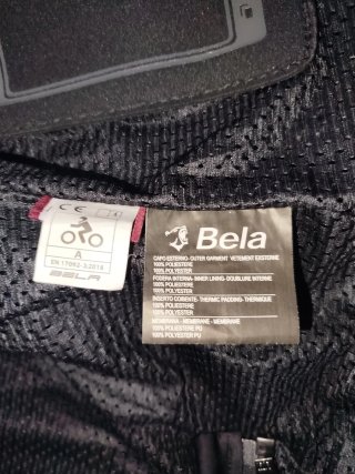 Chaqueta Moto Bela Talla L con todas protecciones