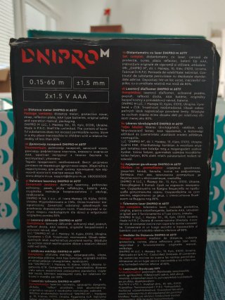 Telémetro Láser Dnipro-M 60TF