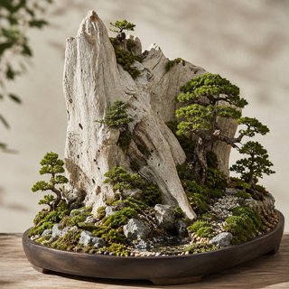 Tronco Madera Natural Decorativo 25cm