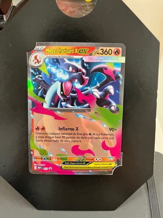 Carta Pokémon Mega Charizard X EX 360 PS