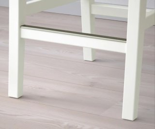 Taburete alto madera blanco