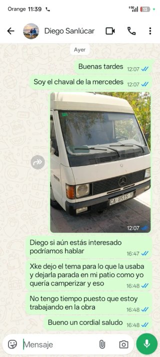 Mercedes-Benz mb120 1986